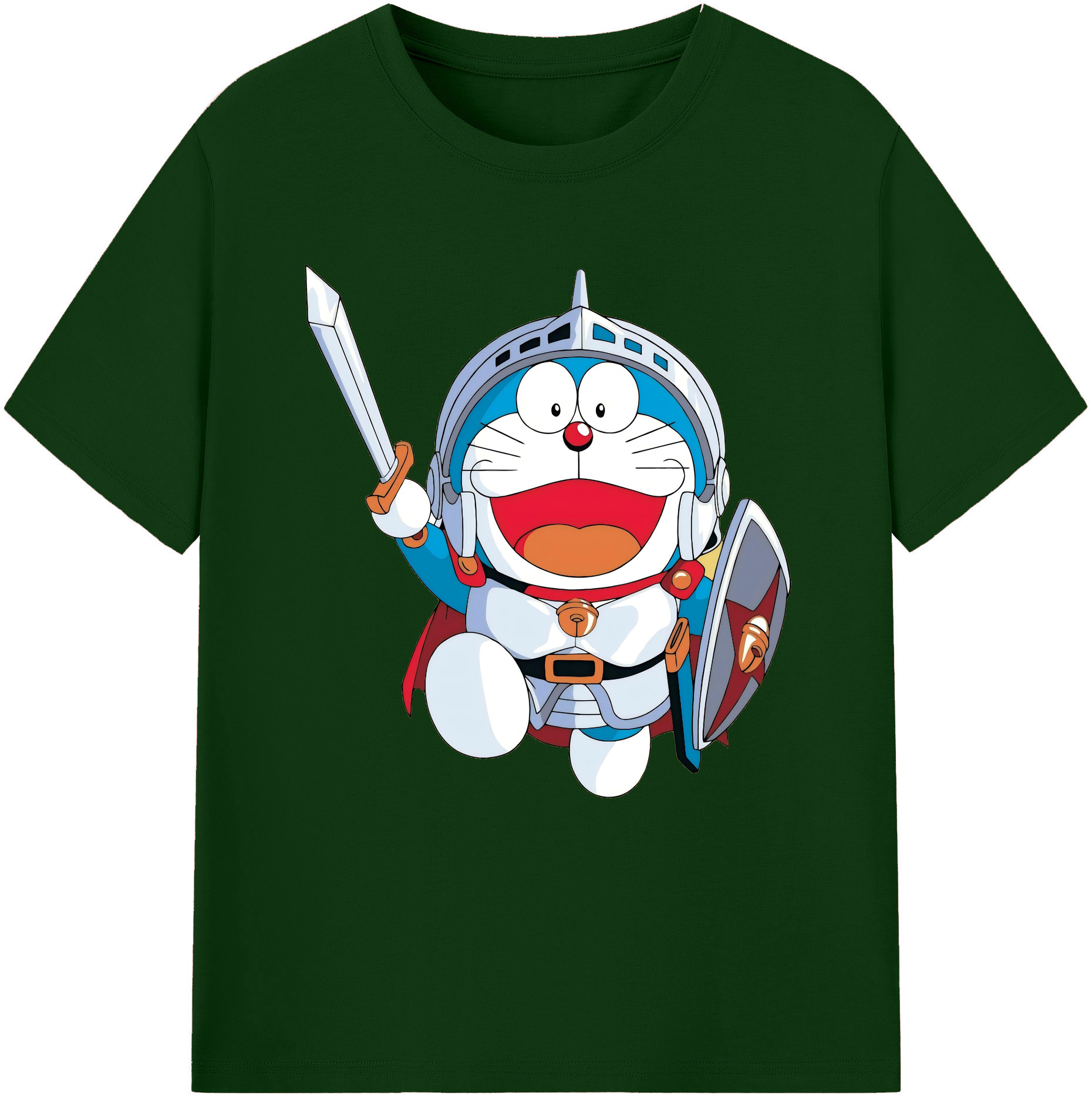 （画像用） ドラえもん Doraemon 綿100％半袖Tシャツ（フロントプリント）